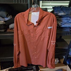 Columbia NEW Medium Long Sleeve Fishing Shirt